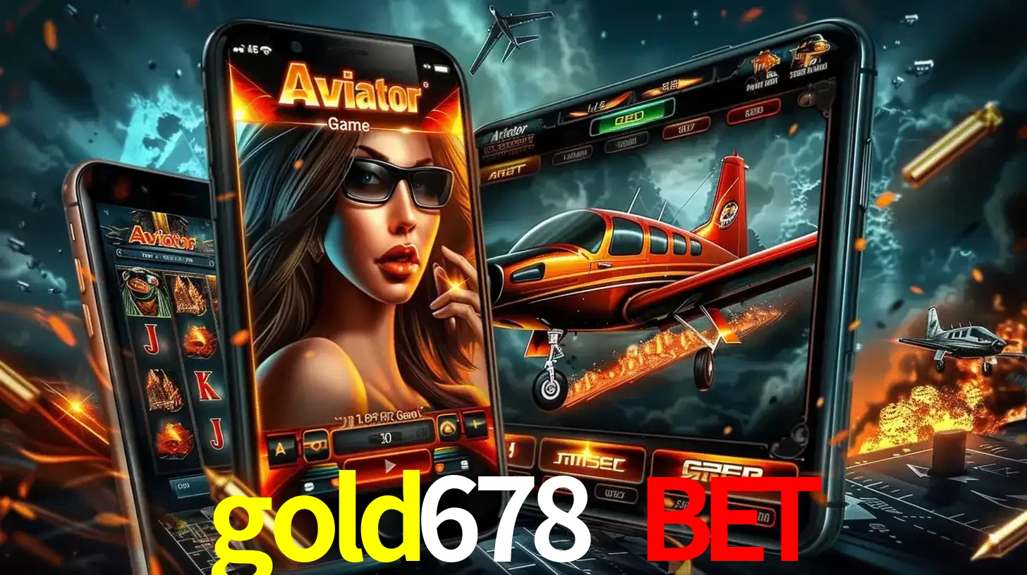 O popular jogo de apostas Aviator exibido em vários celulares e tablets, mostrando a interface emocionante e a ação de voo disponíveis para jogar agora no gold678 bet.
