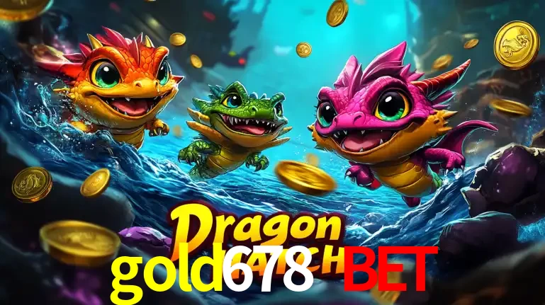 Arte promocional do jogo Dragon Hatch com três adoráveis dragões bebês nadando entre moedas de ouro, um dos slots mais divertidos para jogar no cassino gold678 bet.
